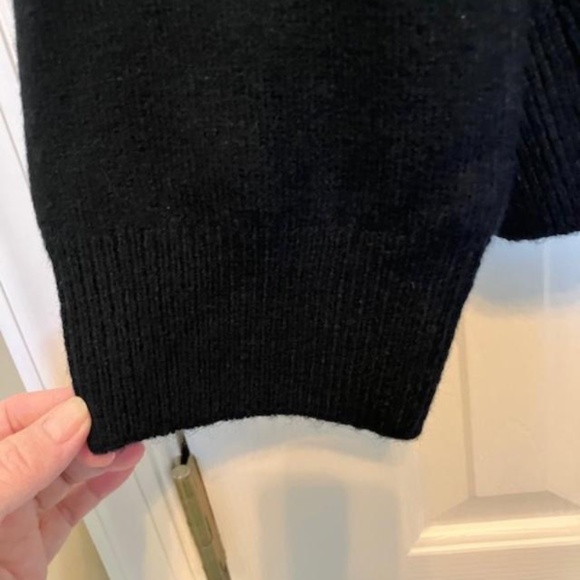 Vince Camuto Womens Crew Neck Long Sleeve Sweater Black - XXL - Picture 2 of 7